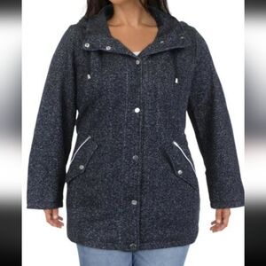 Avenue Dark Gray Utility Jacket